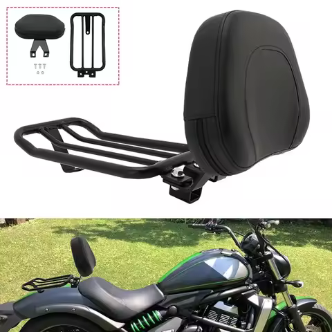 Motorcycle Rear Passenger Backrest Luggage Rack For Kawasaki Vulcan S VN EN 650 VN650 EN650 2015-202