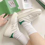 -EJ- 22.5 Size Zero NEW BALANCE 302 White Green Retro Cream Thick-Soled Sports CT302UNP
