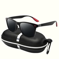 Polaris Sports Sunglasses Polarized Men Women Driving Square Frame Eyewear Male Goggle UV400