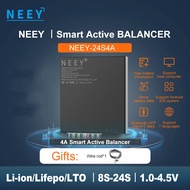 NEEY 4A Smart Active Balancer Lifepo4 Li-ion LTO Battery 8S-24S Equalizer Lithium Battery BMS
