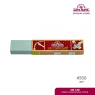 JM128 JAYA MATA Grit #500 Green Single Sided Sharpening Stone [Honing Stone_Whetstone_Knife Sharpene