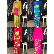 JUBAH/KAFTAN BATIK MUSLIMAH LENGAN PANJANG BATIK TERENGGANU [READY STOCK]