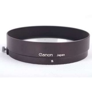 Canon 50/0.95鏡頭專用遮光罩 黑色金屬光罩#jp21032