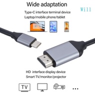 Will Speeded USB C To Mini Cable 4K 60HZ 4K 30HZ HDR10 for Monitor