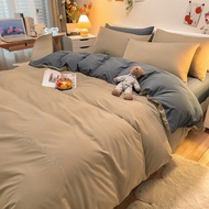 7Seven-Piece Bedding Set Comforter Full Set with Quilt Pillow Dormitory Single Piece Set