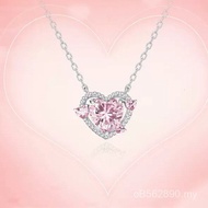 Daji Queen's Glory Necklace Heart Wholesale S925 Clavicle Chain Women's Pearl Sterling Silver Love L