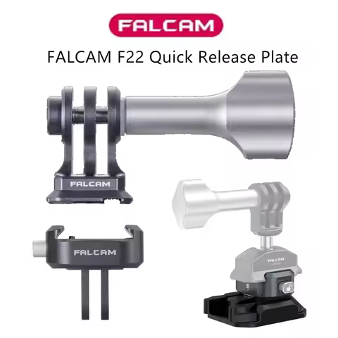FALCAM F22 Clamp Quick Release Plate Quick Release Base Ball Head for Gopro Cameras
