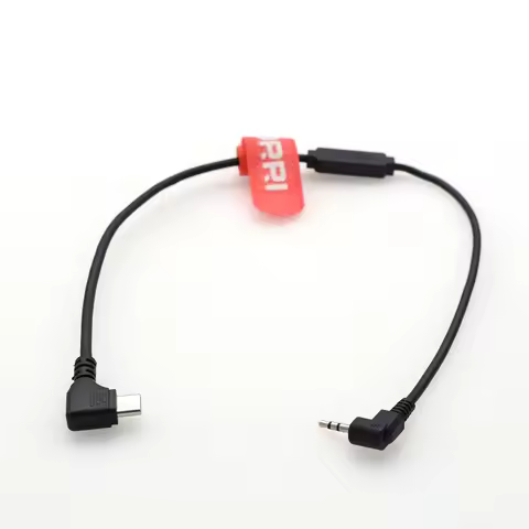 DJI Ronin SC, RSC2, RS2, RS3 Type-C to 2.5mm Lanc Control Cable for Sony FX6 FX9 Canon C80 70D, 77D 
