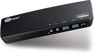 SIIG USB-C 4K Triple Monitor Docking Station with 85W Charging (5X USB Ports, 1x HDMI, 2X DisplayPor