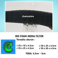 Bio foam media filter kolam aquarium / kapas busa bio foam / Busa kapas biofoam filter aquarium / ka