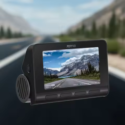70mai Dash Cam 4K A810S HDR IMX678 Supercapacitor 4G LTE Remote Control Wi-Fi 6 Voice Control GPS AD
