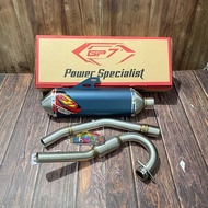KNALPOT GP7 BALLISTIC PREDATOR KNALPOT KLX D- TRACKER CRF WR