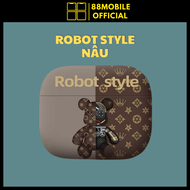 Vỏ ốp case airpod Dino cao cấp bảo vệ dành cho tai nghe 1/2/3/4/Pro/Pro 2 I 88Mobile