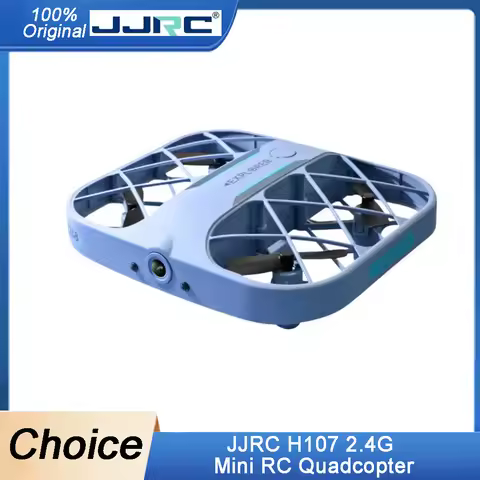 JJRC H107 2.4G Mini RC Quadcopter - 4K/8K Camera FPV Transmission 100m Control 6-8min Flight Time