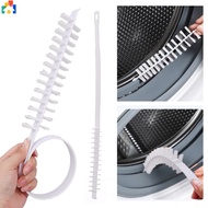 Rolling Washing Machine Cleaning Brush Refrigerator Condenser Clothes Dryer Lint Vent Trap Foldable Long Handle Home Decontamination Tool