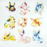 Pokemon and Eevee Evolution Stickers