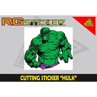 Hulk Sticker cutting, Size 23cm