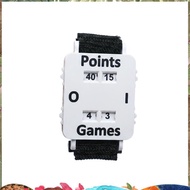 Tennis Score Keeper Wristband 8cm Big Screen Portable Counter Wearable Match Accurate Score Tracking