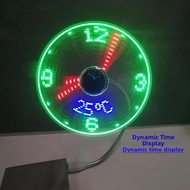 JOSEN LIGHTING | LED Time Display USB Clock Fan USB Interface