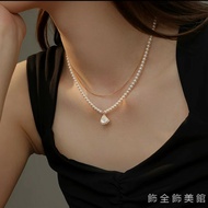 Necklace Mother-Oyster Pearl Light Luxury Niche Beaded