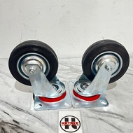 4" cart wheels live rubber trolley wheels 4 inch trolley wheels rubber wheels