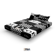 FOAM MATTRESS COVER, NEWEST, AFFORDABLE DIOR MOTIF, CHARACTER MOTIF