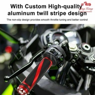 7/8 "22mm Motorcycle Handle Handlebar Hand Bar Grip Universal Fit for NINJA 250R 300 400 650R 1000 Z