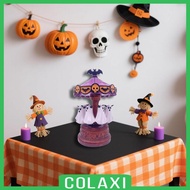 [Colaxi] Carousel Decoration, Vintage Carousel Decoration, Spooky Halloween Table Decoration for Kit