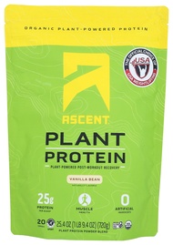 Plant Based Protein Powder - Non Dairy Vegan Protein, Zero Artificial Ingredients, Soy & Gluten Free