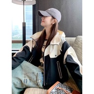 Tailoring Academy AX138 Color Matching Overalls Jacket Pattern Jacket Women's Cardigan Hooded Top Pa