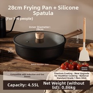 CAROTE | Stainless Steel Non-Stick Frying Pan for Home Cooking