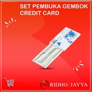 Credit Card Lock Pick Lock Set