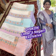 Songket Lepus Limar 3 Negeri Exclusive / songket tenun asli palembang