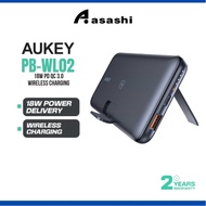 AUKEY PB-WL02 PB-WL01s PB-WL03s PB-WL02i MagAir 20W PD 10000mAh 20000mAh Power Bank Foldable Stand W
