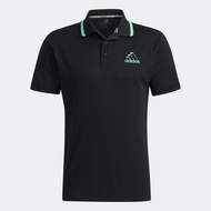 adidas กอล์ฟ เสื้อโปโล Iron Logo ผู้ชาย สีดำ HA1325