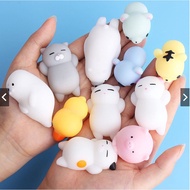 24 hours to deliver goods10Kit Squishy Animal Mochi Fidget toy Anti stress neon FQBK