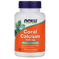 ✅READY STOCK✅ Now Foods, Coral Calcium, 1,000 mg, 100 Veg Capsules