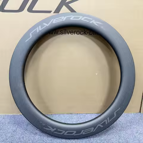 SILVEROCK SR50 Carbon Rim 20inch 406 451 for Minivelo Folding Bike BMX Recumbent Bicycle 20H 24H 50m