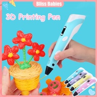 3D Printing Pen Ambient Temperature 3D Graffiti Painting Pen Intelligent Puzzle Gift Toy  Stationery