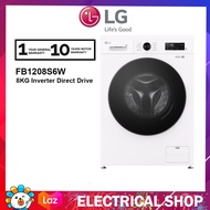 LG 8kg Front Load Washer FB1208S6W Inverter Direct Drive / 9kg FB1209S6M / FB1209S5W Washing Machine