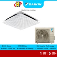 Daikin Air Conditioner (2.0HP-3.5HP) R32 Inverter ECO+ REVO MAX Ceiling Cassette FCFG50A / FCFG60A / FCFG71A / FCFG85A