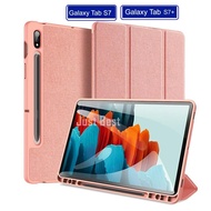 DUX DUCIS Samsung Tab S7 S7plus S6 S6 lite  case cover 10.5” 11” 12.4” 三星平板保護套帶筆槽 DOMO 筆槽防摔皮套  高品質(H