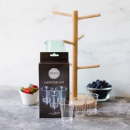 [BUNDLE CUP] Omura Dessert Shooter Puding Susu Rasa Cokelat / Chocolate & Shooter Cup Gelas Pudding