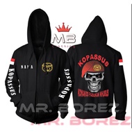 KOPASSUS JACKET KOPASSUS HOODIE JACKET/ KOPASSUS CLOTHES/ KOPASSUS SWEATER HOODIE/ MEN'S HOODIE/ MEN