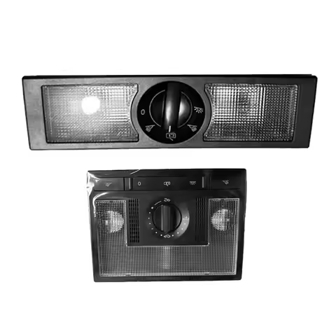 2Pcs Front&Rear Roof Reading Light 6Q0947291A 6Q0947613A For VW Polo 9N Touran 02-10 Seat Leon Altea