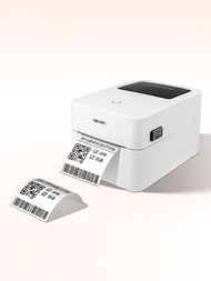 deli | เครื่องพิมพ์ฉลากบลูทูธ สำหรับส่งของ บาร์โค้ด QR Code