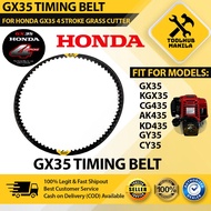 GX35 Timing Belt for GX35 KGX35 Honda 4 stroke Grass Cutter Brush Cutter Spare Parts