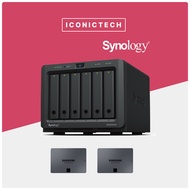 Ready Stock 8TB~24TB Synology DiskStation DS620slim 16GB RAM 6-Bay NAS Enclosure