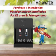 Midea Alkaline Water Dispenser Hot &amp; Cold Model: 1660 With 4 Korea Water  Filter ( INCLUDE INSTALLATION )