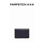 Agnes B.Men Half Fold Leather Wallet FARFETCH FARFETCH